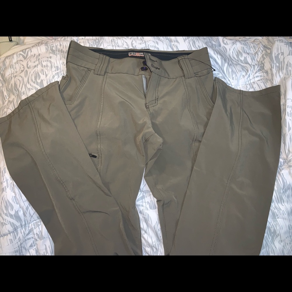 5-11 tactical women’s pants. Soft/stretchy/comfy.